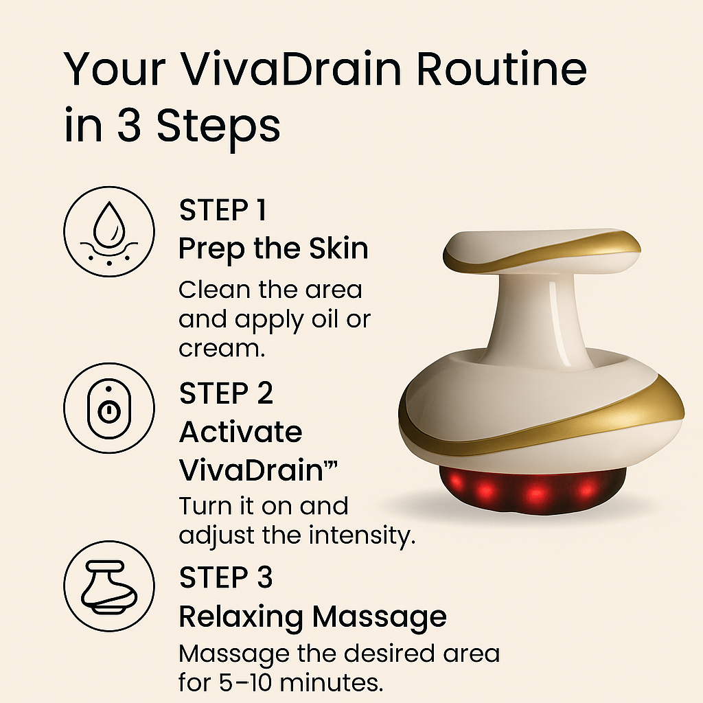 VivaDrain 4-in-1 Massager